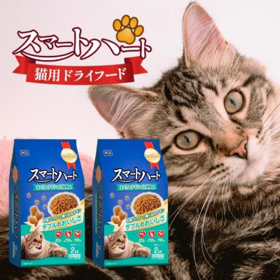 ふるさと納税 久留米市 スマートハート  まぐろ&amp;チキン&amp;小魚味 2kg×6袋(久留米市)
