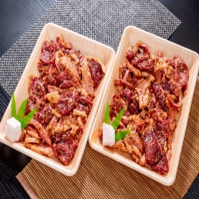 京都姫牛　味付け焼肉(ロース、モモ、カルビ)300g×2【配送不可地域：離島】【1150136】