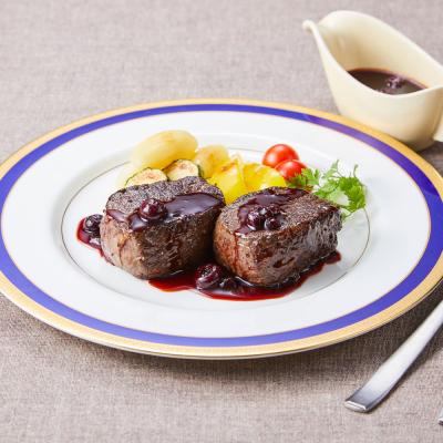 ふるさと納税 標茶町 標茶町産 エゾ 鹿肉 ロース ブロック 1kg |  | 02