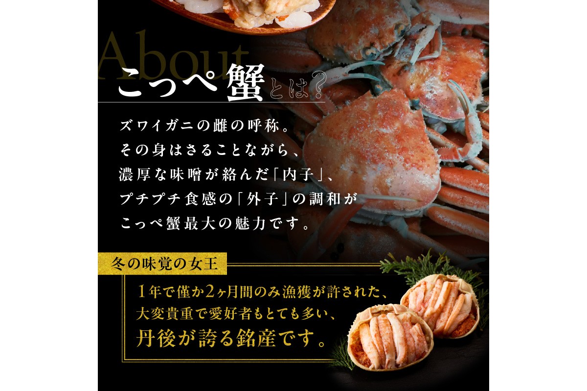 京丹後市より！香箱蟹の甲羅盛り（加工後 甲羅含む重さ約55g前後×10個）　UM00034