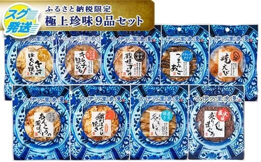 古伊万里浪漫 おつまみ 9選（するめ さきいか等） 014-G309