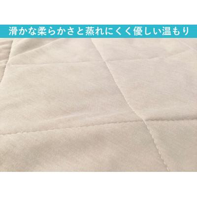 ふるさと納税 泉大津市 置くだけ簡単 やわらかくて気持ちいい　優しい温もり　敷パッド　100×200cm　ベージュ |  | 01