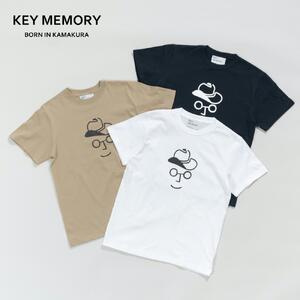 《1》【KEYMEMORY 鎌倉】カウボーイハットTシャツ BEIGE