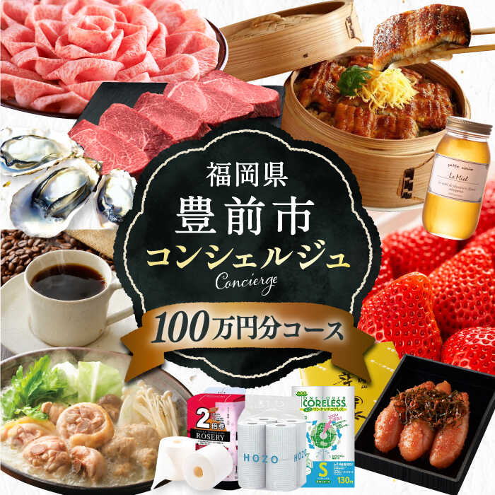 【ふるさと納税】【あなただけの特別プラン】豊前市 コンシェルジュ 寄附額 100万円 コース 《豊前市》【おまかせ定期便】[VZZ002] おすすめ おまかせ 定期便 1000000 1000000円