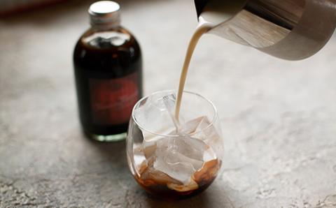 【最高級コーヒー】人気ブレンド2種（各100g／フィルター）＆ラテベースセット (250ml 無糖） 10-69-2