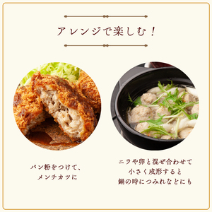 手ごねハンバーグ 合計2kg（200g×10個） / 訳あり 冷凍 ハンバーグ 綾部市 / DINING Matsui［BSAD004］