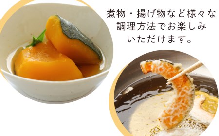 【2025年9月末より発送】有機JAS認証！雪化粧かぼちゃ ４～８玉入り（約10kg）【かねこ農園】