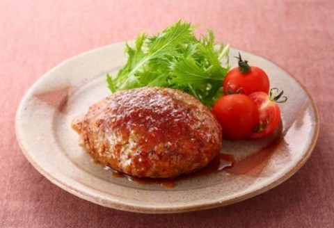 ミートフーズウスイ にこにこセット レストランハンバーグ 煮込みハンバーグ 国産牛 温めるだけで食べられる オリジナル 和風ソース ケチャップソース 湯煎 電子レンジ 1T08011