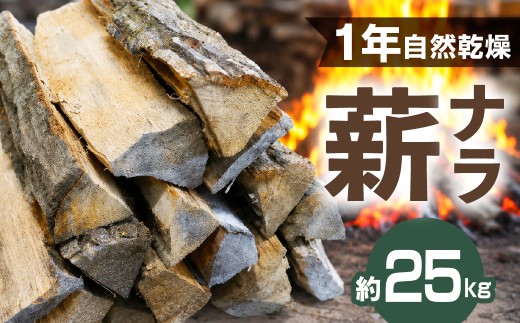 乾燥ナラ薪 1本あたり約30cm 約25kg | ナラ  楢 火持ち 燃焼 耐久力 乾燥 長持ち ストーブ 暖炉 薪ストーブ 大割 キャンプ 焚火 アウトドア 飛騨高山 三共工房 TC001