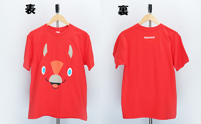 キーコ　赤Tシャツ（大人用）と赤トートバッグセット《XLサイズﾞ》