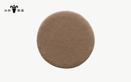 【山形緞通】Crafton Cushion - No.4 (Circle)  [oc-cccxx-no4]