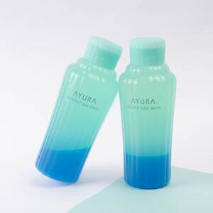 AYURA メディテーションバスt＆メディテーションバス(香涼み) 各1本 ハンディバッグ付き【1615429】