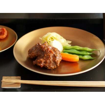 ARITA PORCELAIN LAB (アリタポーセリンラボ) ゴールド ペア平皿 (小) 有田焼 モダン 取り皿 A60-71_イメージ3