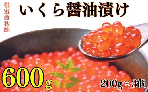 
            C-83002 【北海道根室産】いくら醤油漬け200g×3P
          