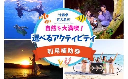 YH004　宮古島の自然を大満喫！選べるアクティビティチケット（ツアー30,000円分）