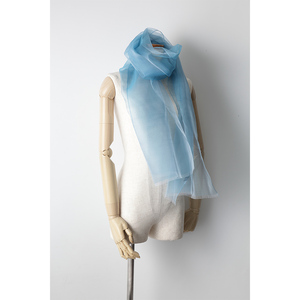 妖精の羽シャンブレーストール スカイブルー  FAF-0014