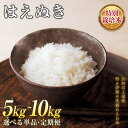 【ふるさと納税】 ≪2025年先行予約≫【選べる容量・定期便】 令和7年度 山形県 高畠町産 金子農園 厳選米【匠】 特別栽培米 はえぬき（農薬・化学肥料5割以上削減）5kg 10kg 1回 3回 精米 白米 米 お米 ブランド米 ごはん ご飯 F21B-387var