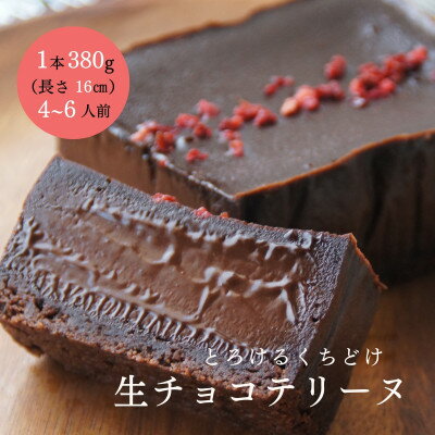 【ふるさと納税】とろける生チョコテリーヌ　380g/1本(福岡県水巻町)【配送不可地域：離島】【1381670】