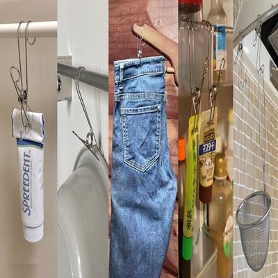 ふるさと納税 可児市 「安江式まじかるピンチハンガーII28P(Mサイズ)」1台「強力ハンギングピンチ」12個セットC |  | 03