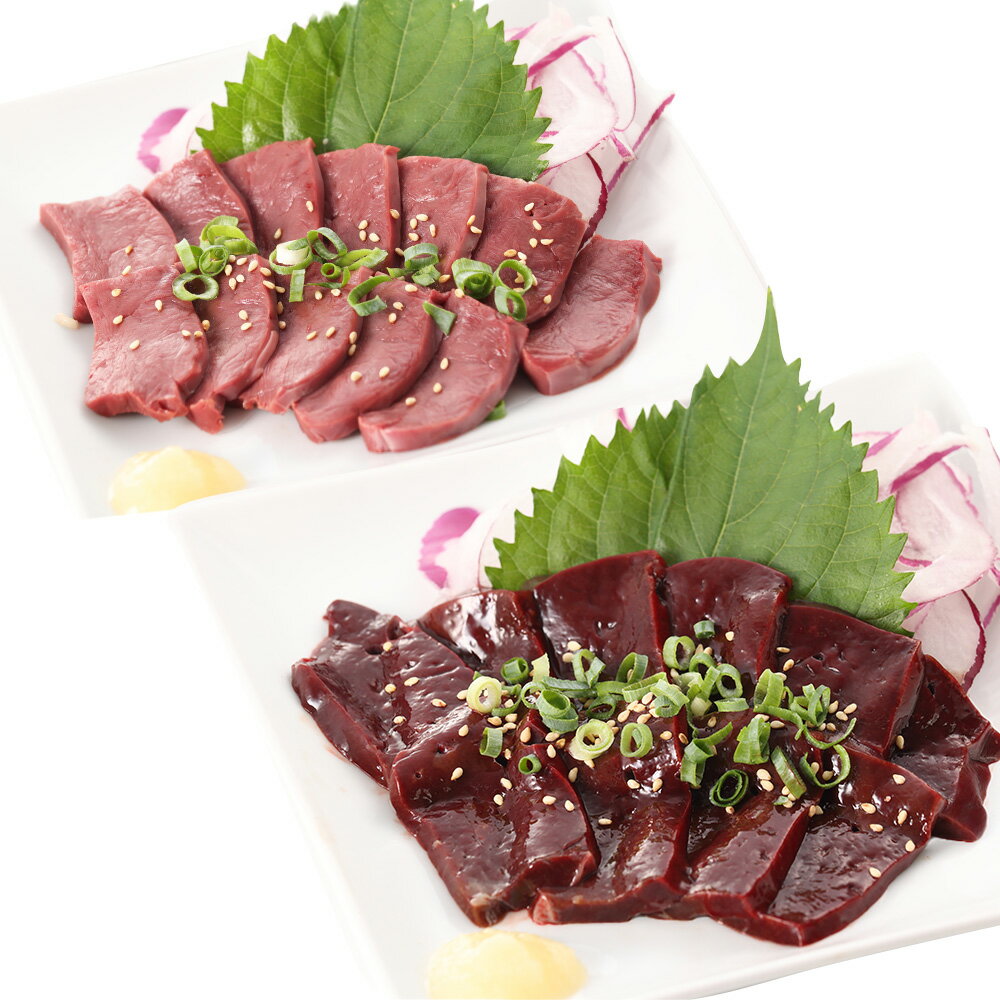 【ふるさと納税】 熊本の味 純国産 馬珍味セット 約200g 各100g 馬刺し 馬肉 内臓 生レバー 生ハツ 馬レバー刺身用 馬ハツ刺身用 珍味専用タレ 塩ごま油 タレ付 珍味 国産 熊本県産 冷凍 送料無料