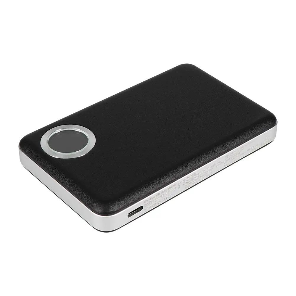 オウルテック モバイルバッテリー 10000mAh 準固体 ワイヤレス ブラック