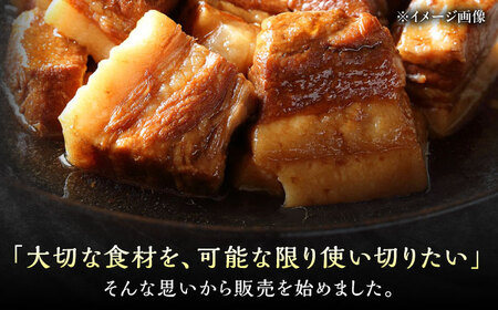 【全2回定期便】【簡易包装】角煮まぶし 10袋（5袋×2） 《対馬市》【岩崎本舗】角煮 かくに まぶし[WBC087]