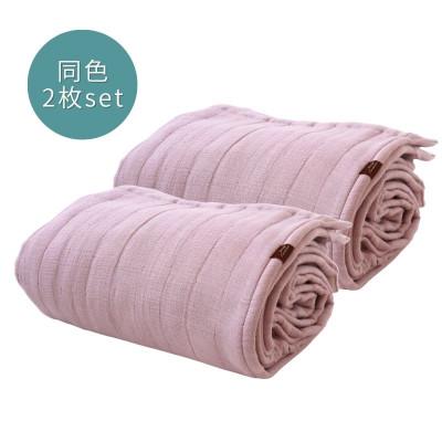 ふるさと納税 泉佐野市 癒しのとろふわ泉州南部織-toronto-/6重ガーゼシングルケット【くすみ桜2枚】G2916 |  | 03