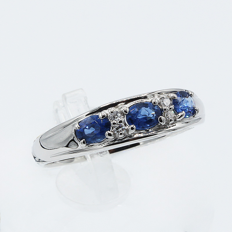 サファイア リング 0.5ct Pt900　(12527)