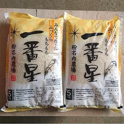 ふるさと納税 潮来市 新米【令和7年産】潮来産一番星精米10kg(5kg×2袋) |  | 01