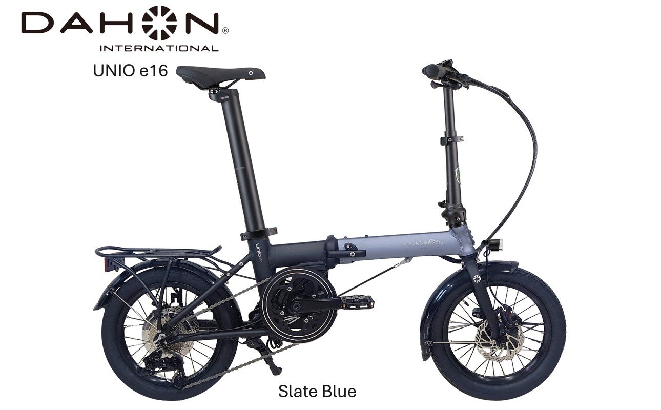 
            DAHON International Folding E-Bike　Unio e16【四日市市 で人気の返礼品 武田産業 折り畳み自転車  電動アシスト 自転車 折りたたみ自転車 折りたたみ式自転車 三重県 四日市市ふるさと納税】
          