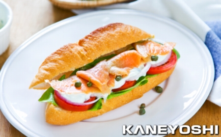 お刺身サーモン2.5kg、スモークサーモン2kg D-09017