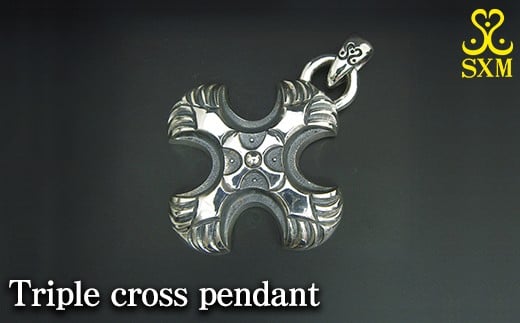 
                  Triple cross pendant
                