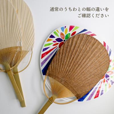 ふるさと納税 いの町 【紙漉きの技】土佐和紙うちわ&はがきセット(すえこざさ) |  | 02
