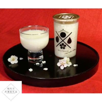 酒蔵特製　食べるあまざけ　180ml×12本セット【桜川市共通返礼品】【配送不可地域：離島】