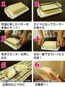 バターカッター＆バターケース(バターナイフ付き) ベーシック BTG2DXNN〈スケーター株式会社〉   9-103