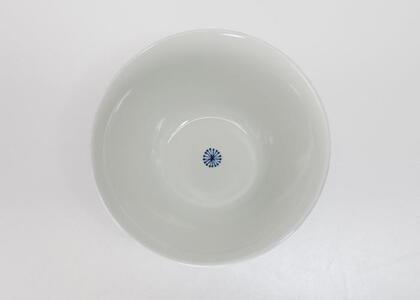 【波佐見焼】φ１５.５cm丼３個組 亀甲紋青 【西海陶器】 ３ 13926