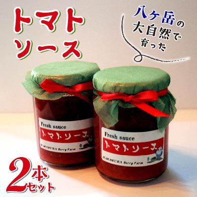 ふるさと納税 原村 八ヶ岳の大自然で育ったトマトソース　2本セット