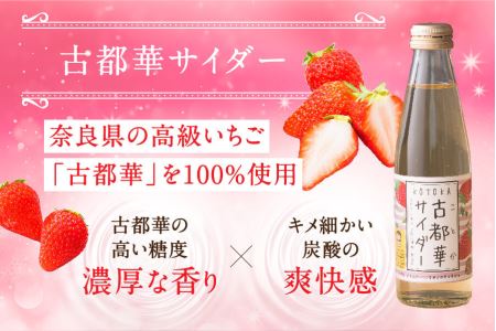 奈良しゅわボールセット5本 日本酒（春鹿超辛口、古都華サイダー計960ml ）J-61