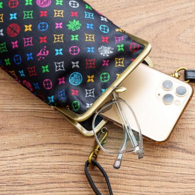 ふるさと納税 与謝野町 スマホケース　モノグラム柄(淡いピンクバージョン) |  | 03