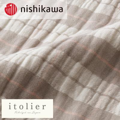 ふるさと納税 橋本市 【nishikawa/西川】ガーゼケット(麻混)シングルサイズ　ベージュ |  | 02