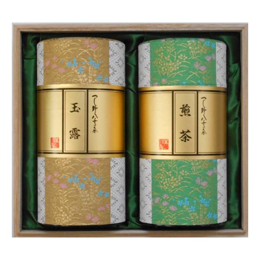 「つじ野八女茶詰合せ」玉露・煎茶 各120ｇ