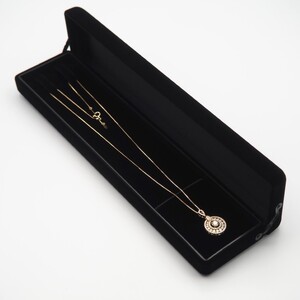 K18 Dカラートータル1ctUP ダイヤモンド ペンダントネックレス　HH-019705