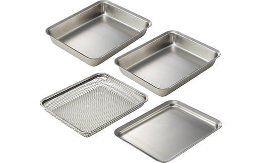 LLM-8718 ラバーゼ 角バット・角ザル・プレート4点セット FC033023