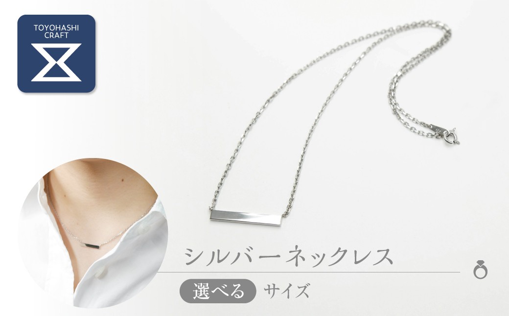 
                  シルバーネックレス 【選べるサイズ】SV950 シルバー950 男女兼用 ユニセックス レディース メンズ ジュエリー アクセサリー ギフト プレゼント 愛知県 豊橋市
                