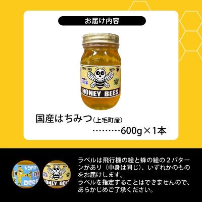 ふるさと納税 上毛町 国産はちみつ(上毛町産)600g×1本 |  | 03