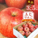 【ふるさと納税】りんご 3kg 5kg 秀品 「ふじりんご」生産者直送 【2024年12月頃から発送予定】／ お取り寄せ ご当地 特産 産地直送 果物 フルーツ 新鮮 季節 冬 林檎 デザート おやつ 東北 2024年産 令和6年産 山形県産 3キロ 5キロ ふるさと納税 りんご