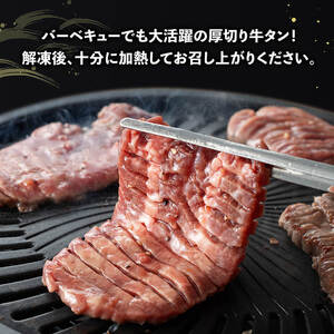 牛タン【訳あり】「メガ」容量！特製塩だれ厚切り牛タン　1kg（500g×2）【 肉 牛 牛肉 タン 牛タン BBQ 焼肉 牛肉 牛】