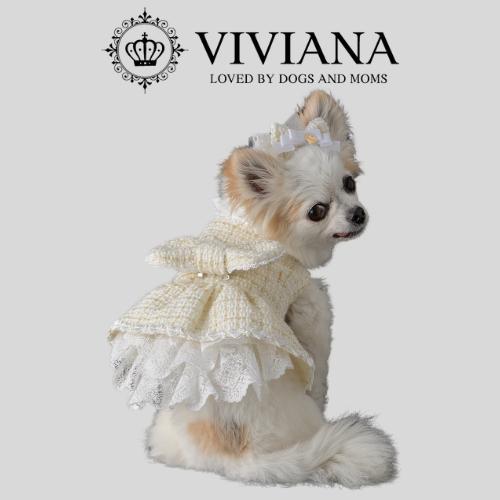 
            ドッグウェア「VIVIANA」2ndAnniversaryドレス（White）
          