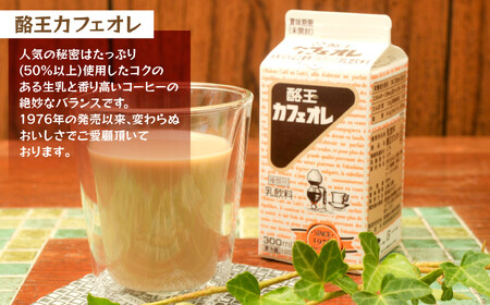 酪王カフェオレ 9本 セット （300ml×9本）｜ 酪王 カフェオレ コーヒー 珈琲 牛乳 コーヒー牛乳 ミルク 生乳 乳飲料 カフェ 福島 10000円以下 送料無料 ご当地 カフェ・オ・レ カフ