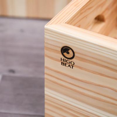 ふるさと納税 南小国町 【Higo Beat】 小国杉 レコードボックス(12インチ用) |  | 01